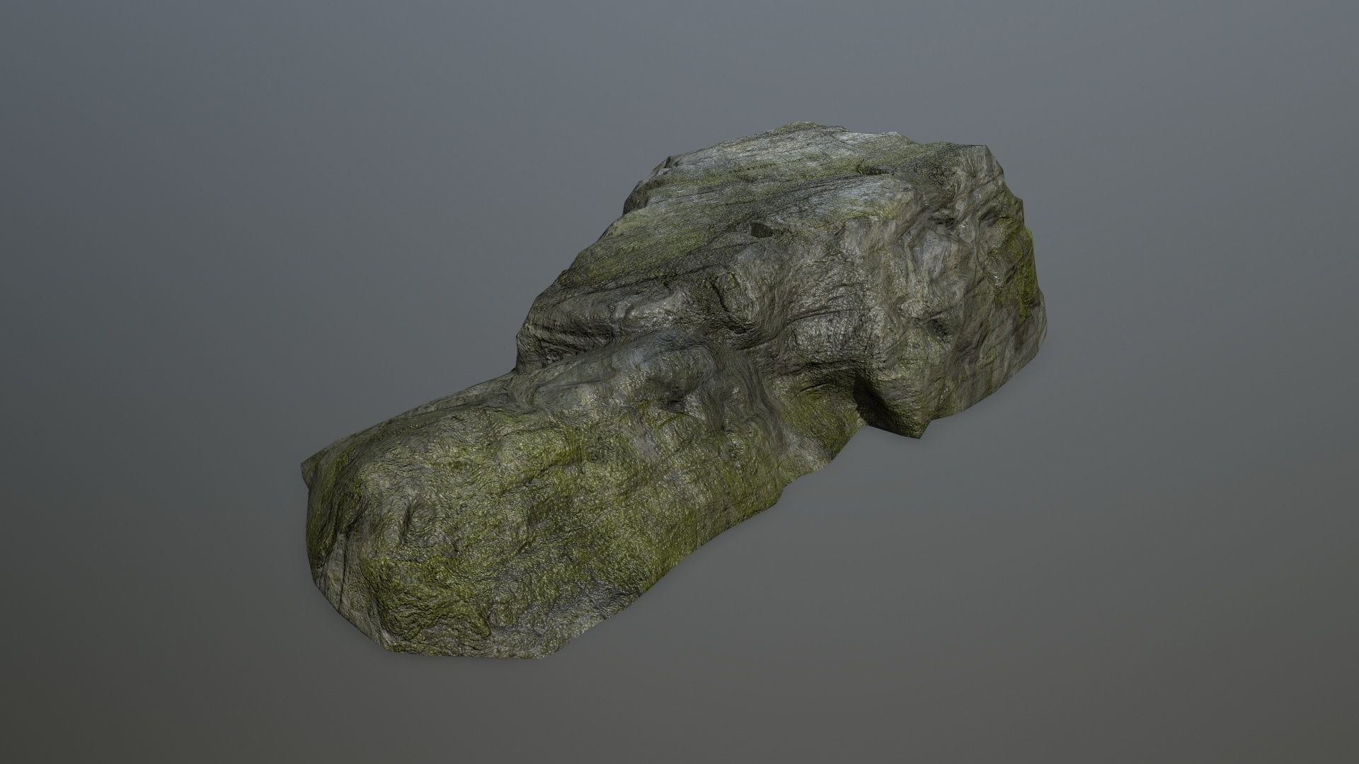 cliff rock set 1 Low-poly 3D model_18