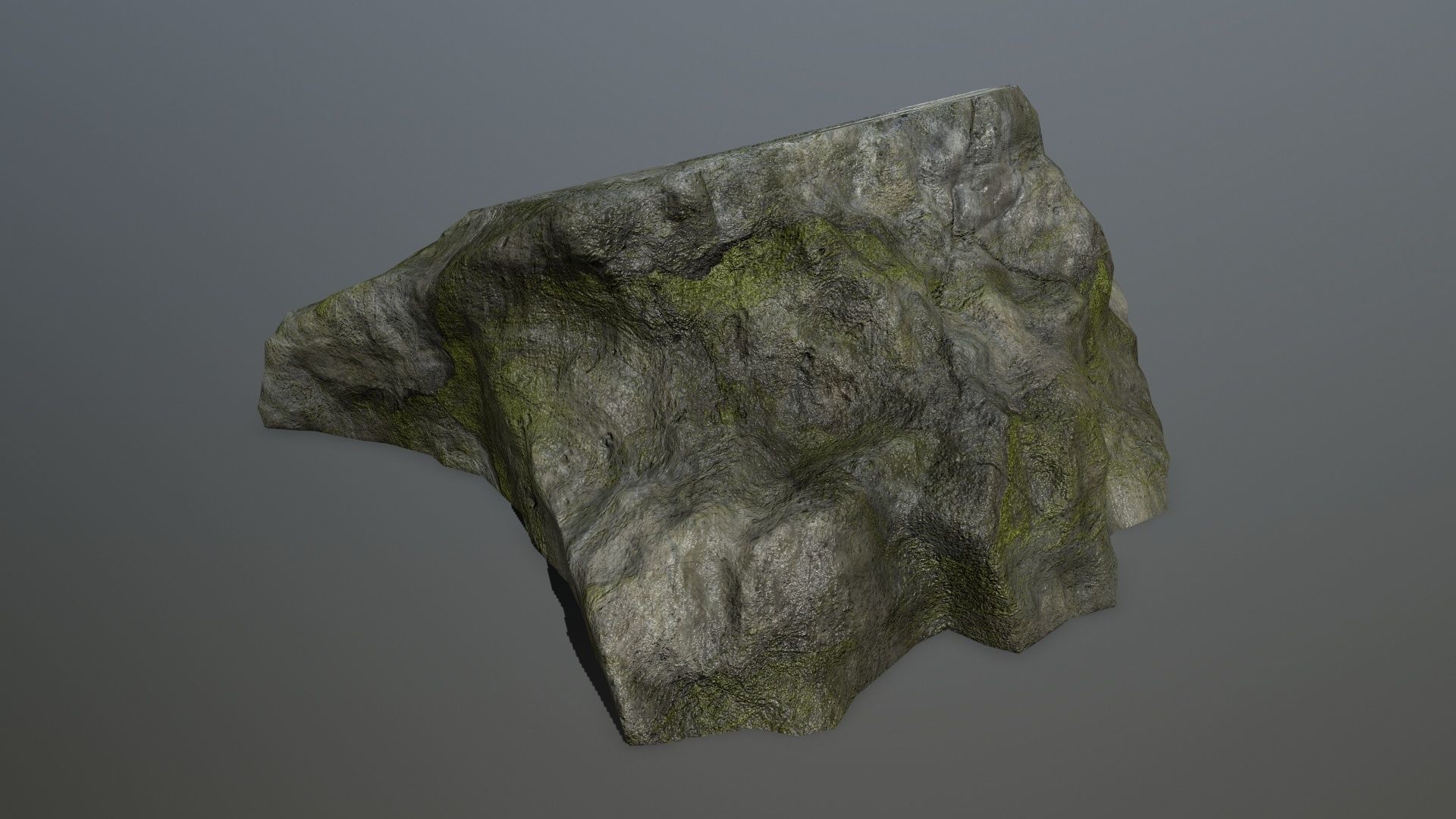 cliff rock set 1 Low-poly 3D model_24