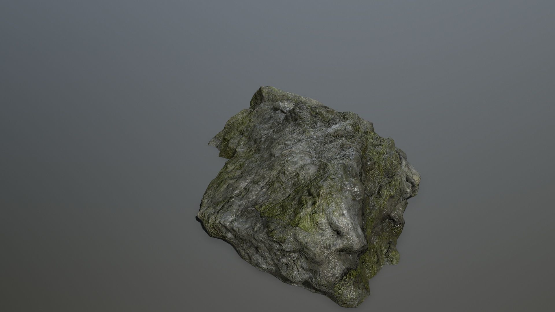 cliff rock set 1 Low-poly 3D model_15