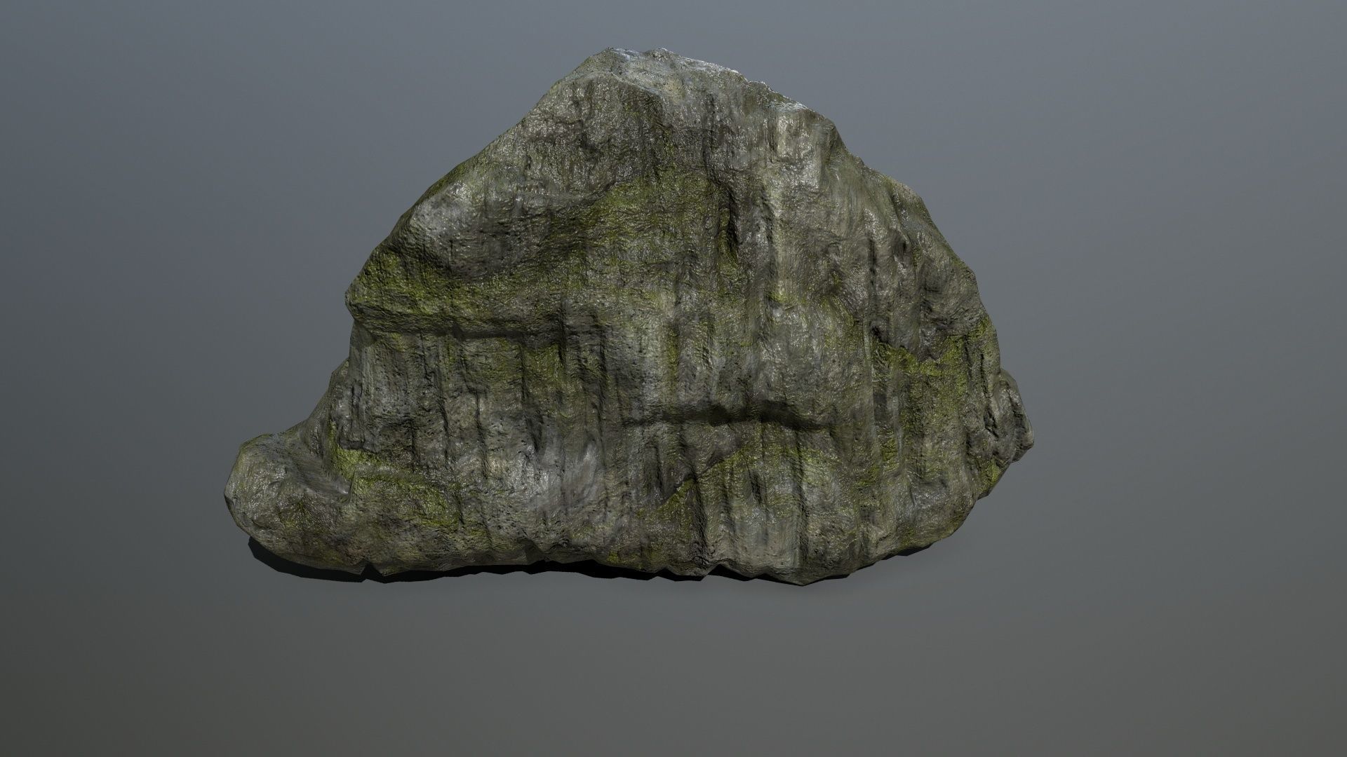 cliff rock set 1 Low-poly 3D model_27