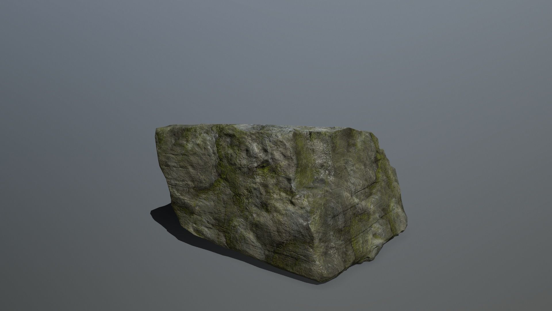 cliff rock set 1 Low-poly 3D model_39