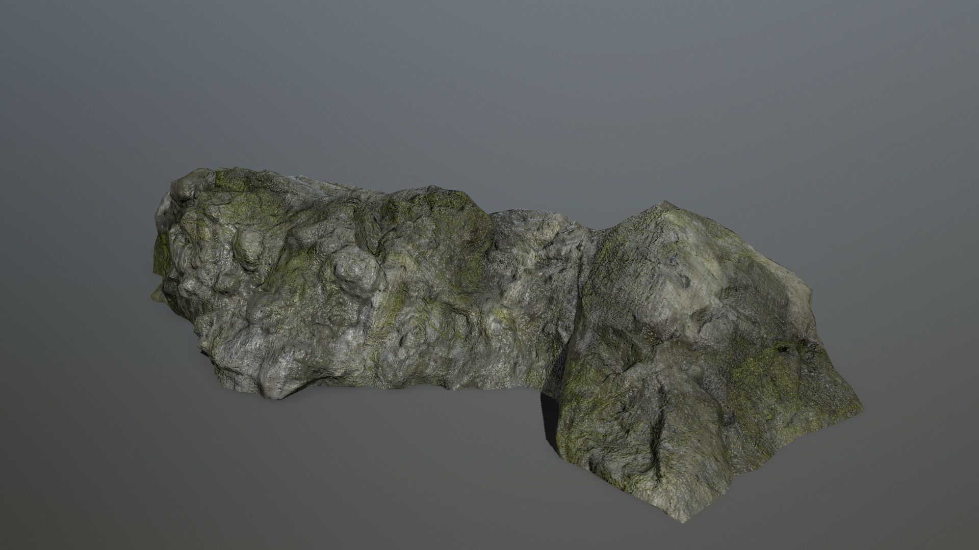 cliff rock set 1 Low-poly 3D model_13
