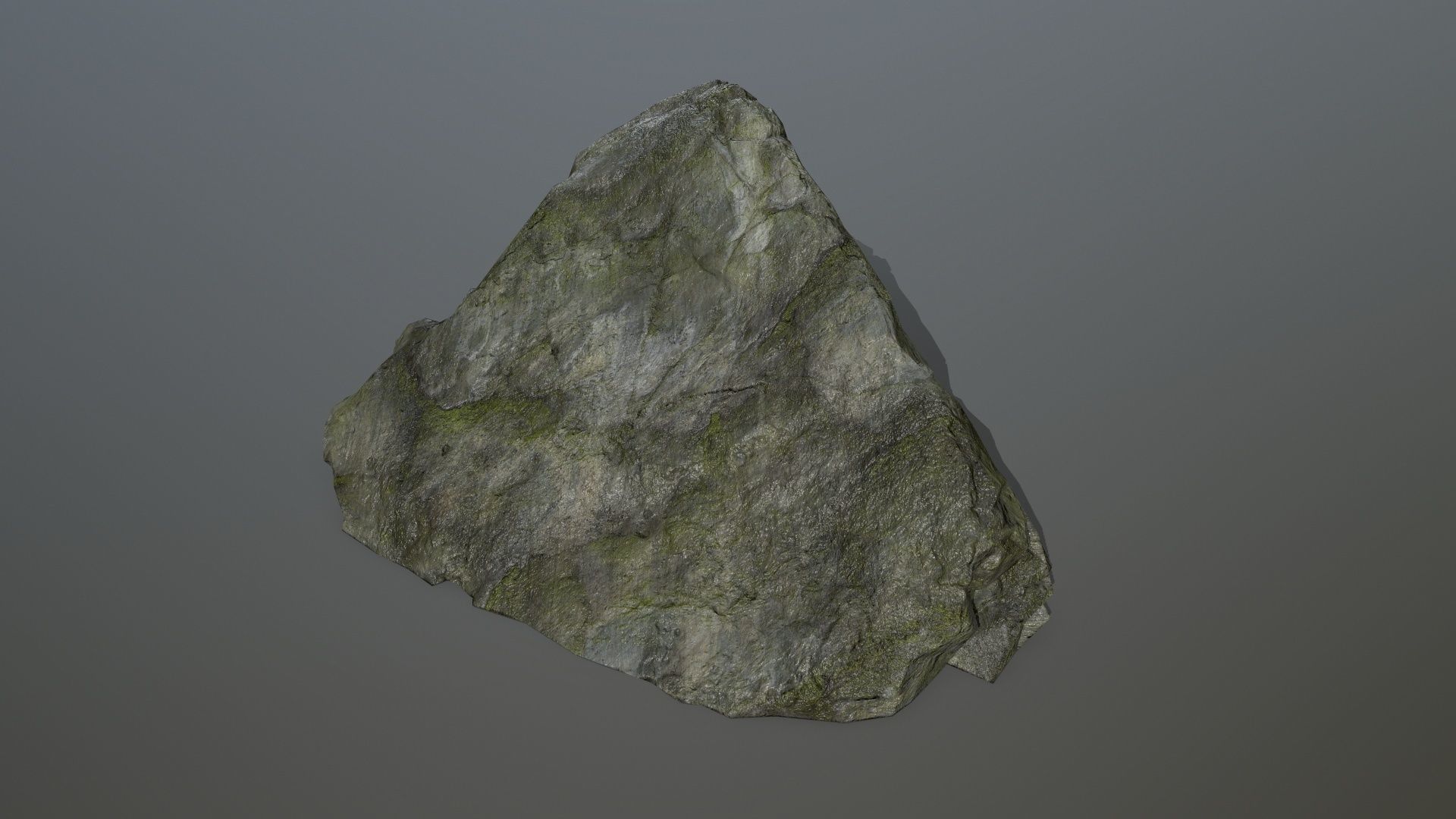 cliff rock set 4 Low-poly 3D model_12