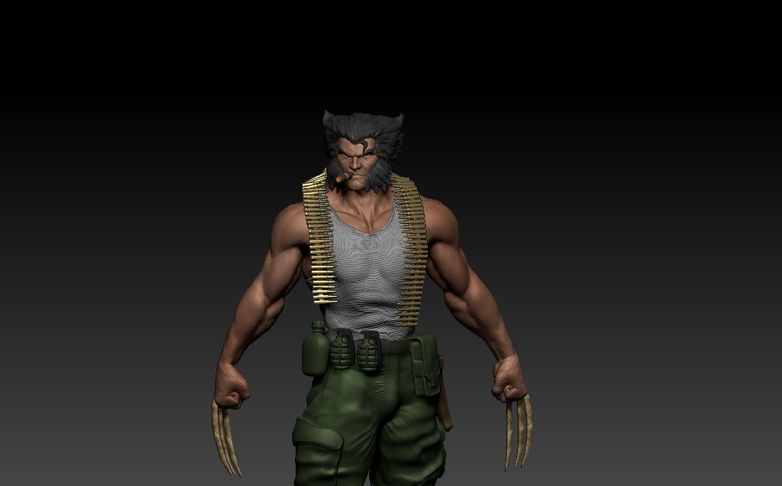LOGAN SOLDIER 3D print model_2