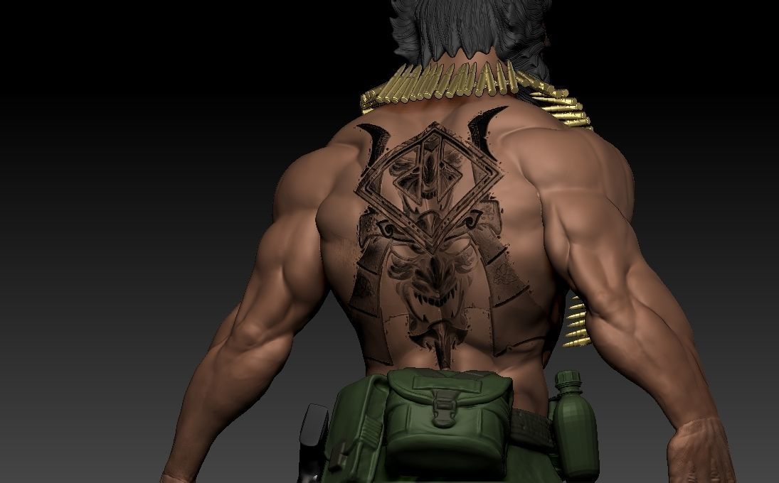 LOGAN SOLDIER 3D print model_13