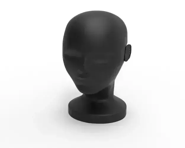 Wig Head Mannequin 3D model for 3D printing