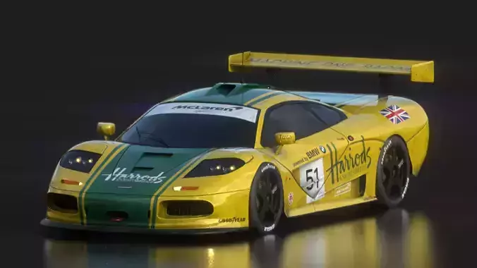 McLaren F1 GTR Harrods