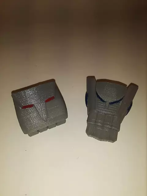 Power ranger ninja megazord wolf hand cover 3D print model