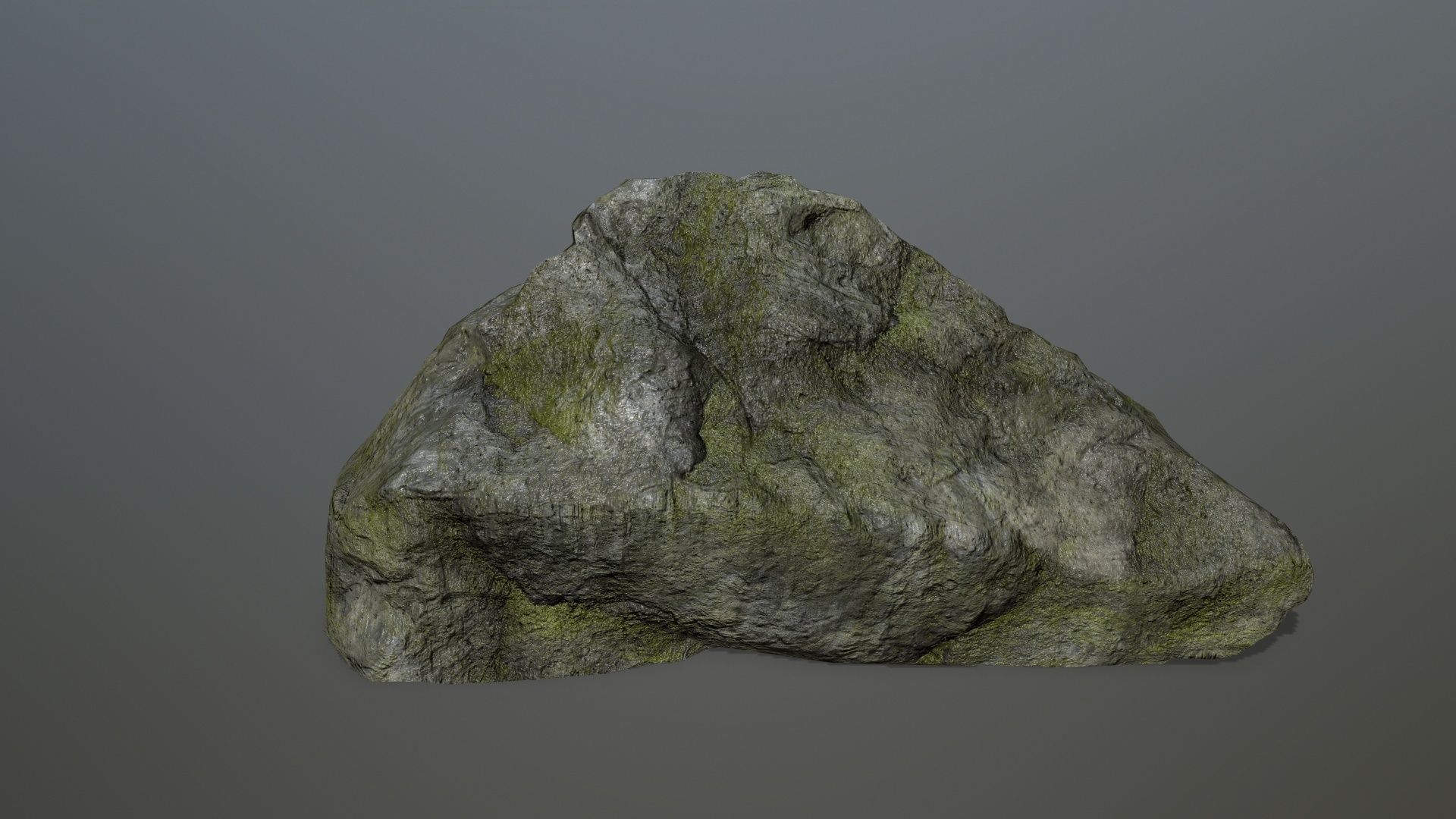 cliff rock set 3 Low-poly 3D model_26