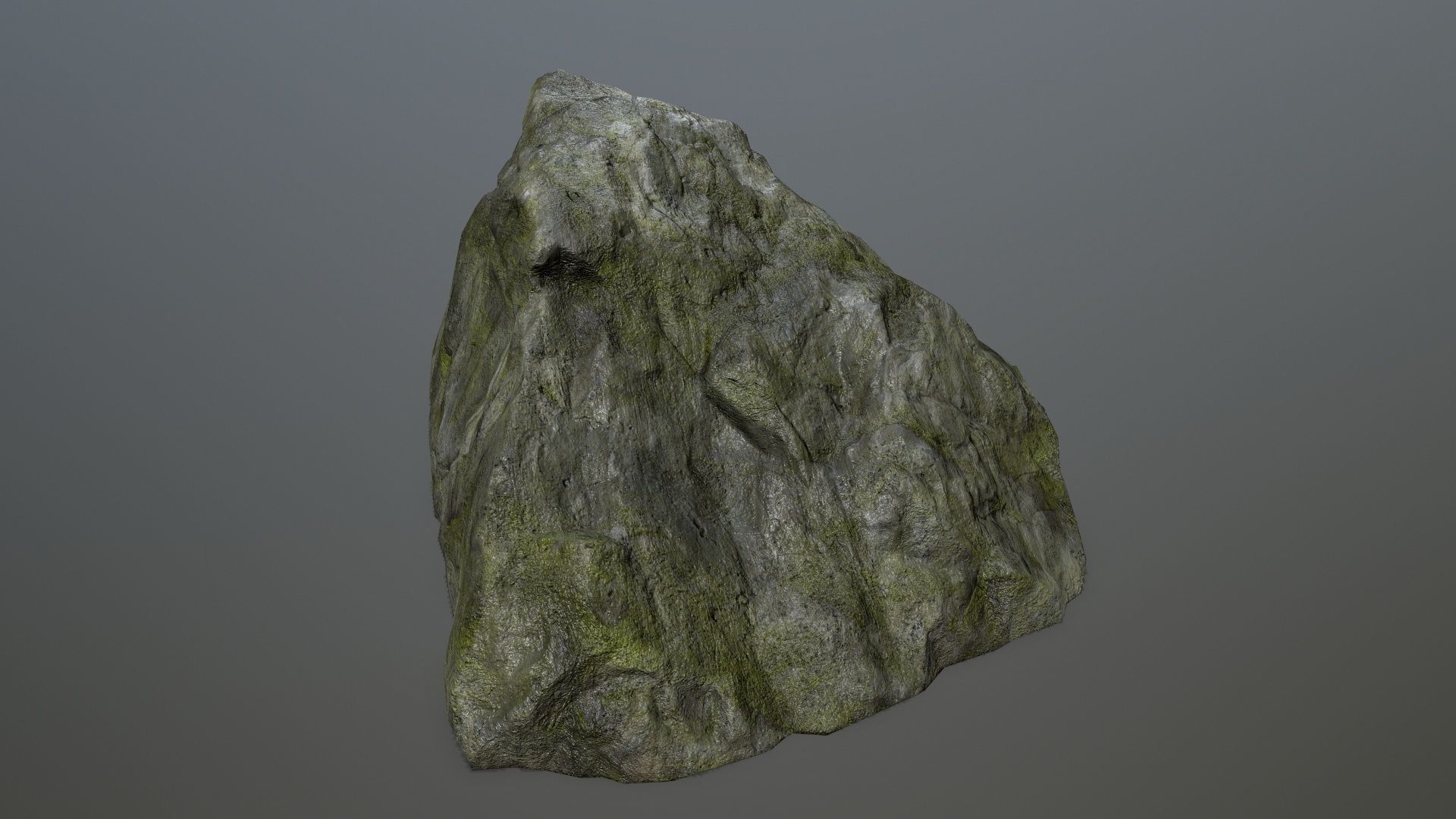 cliff rock set 3 Low-poly 3D model_23