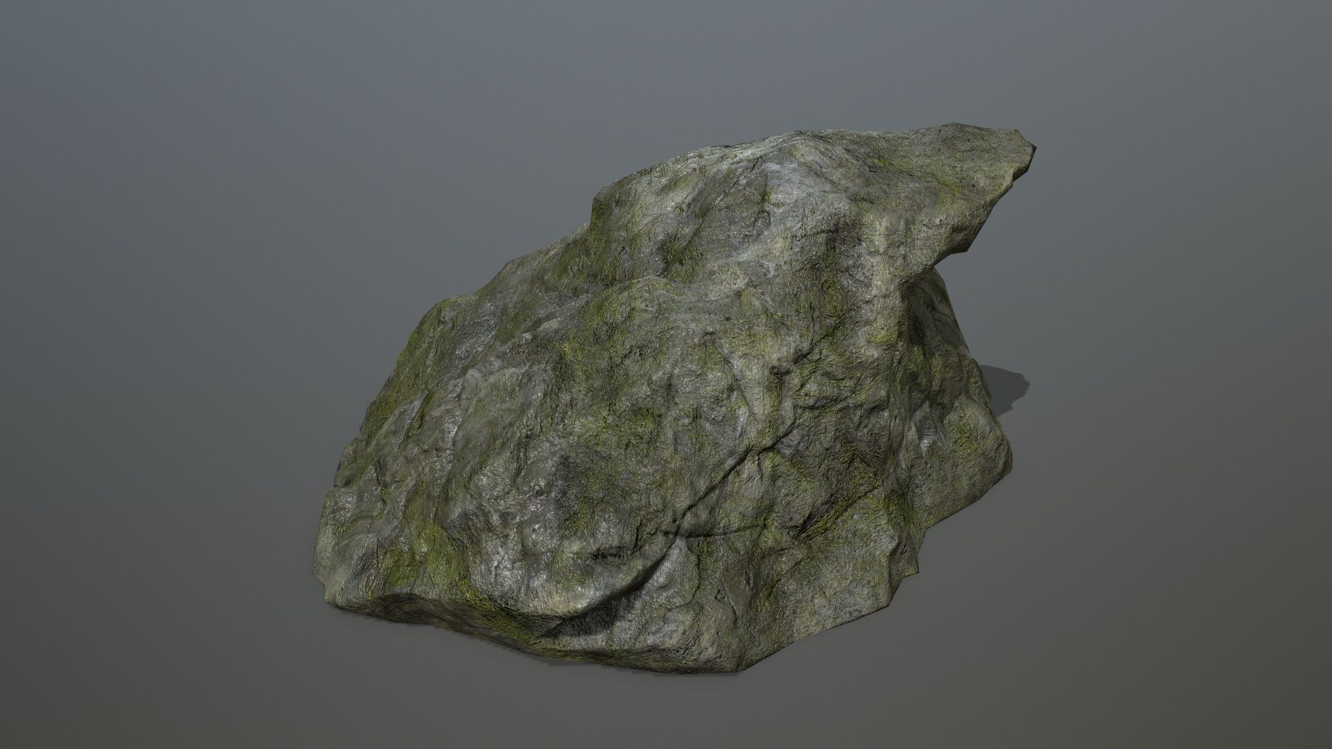 cliff rock set 3 Low-poly 3D model_24