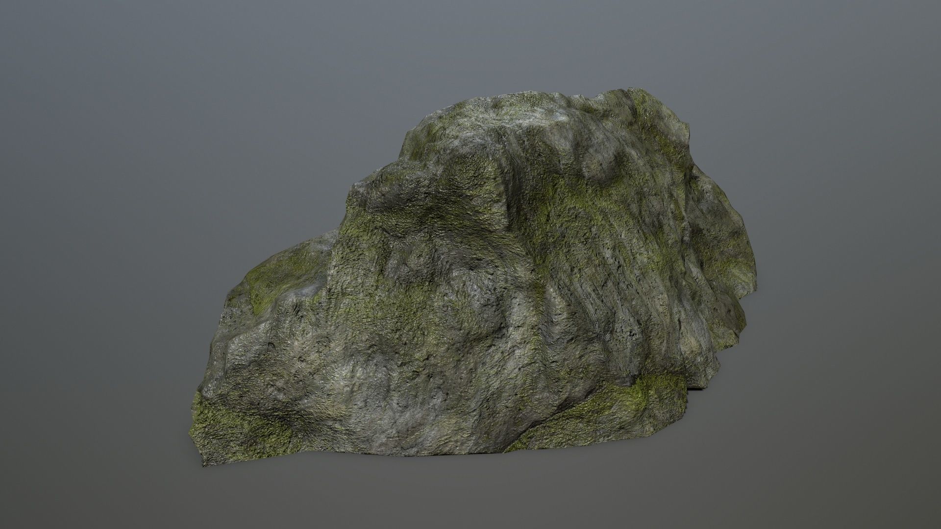 cliff rock set 3 Low-poly 3D model_18