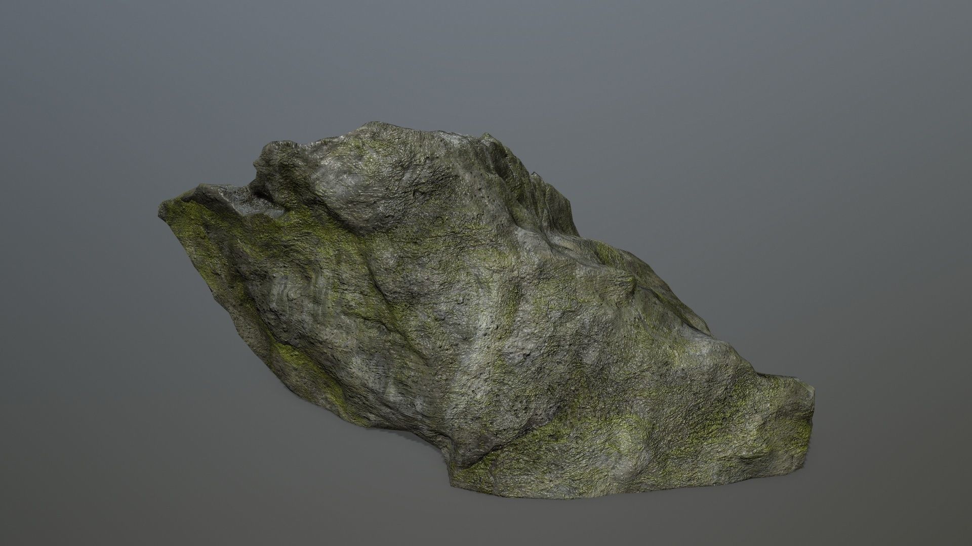 cliff rock set 3 Low-poly 3D model_20