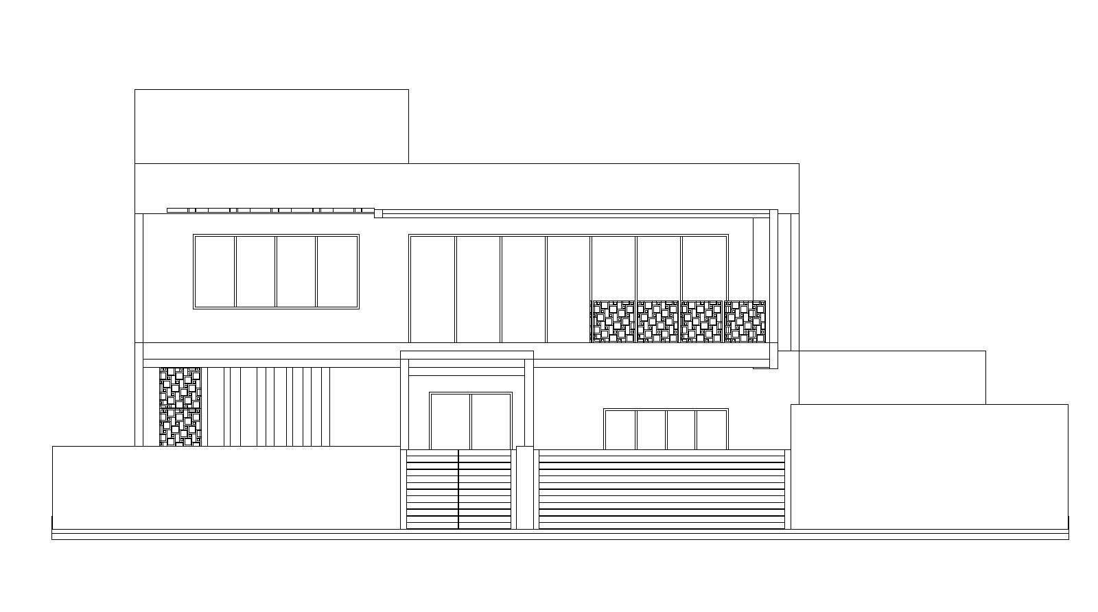Luxury House Concept 3D model_2
