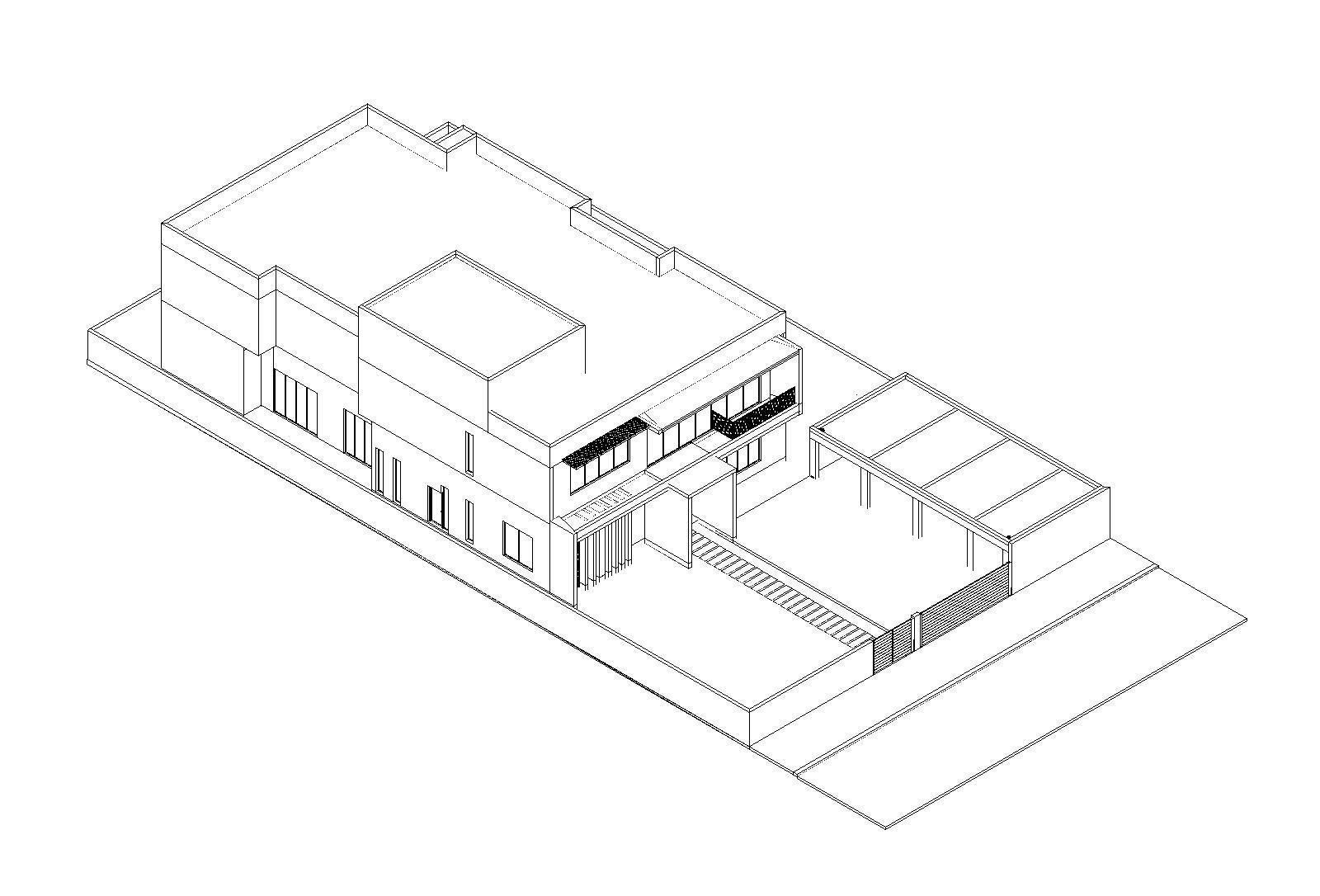 Luxury House Concept 3D model_6