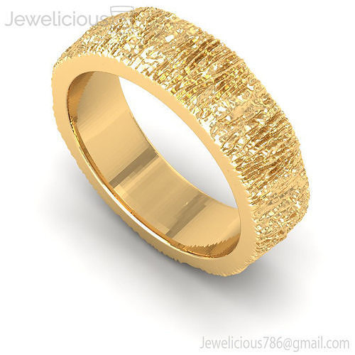 Jewelicious-917-Ring gold wedding band with diamonds