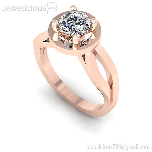 Jewelicious-889-Ring diamond engagement ring gold