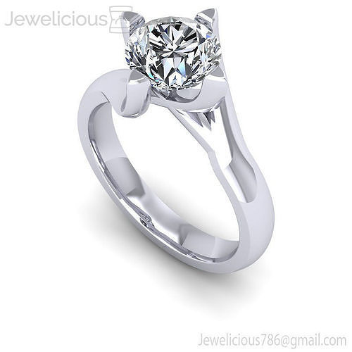 Jewelicious-888-Ring diamond solitaire engagement ring