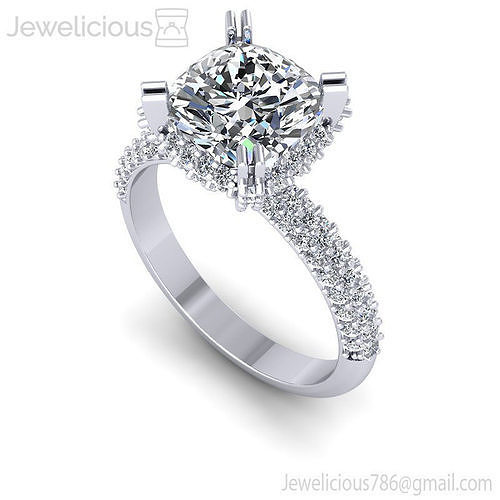 Jewelicious-818-Ring diamond halo engagement ring gold