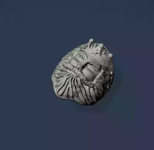 man ring 3D print model