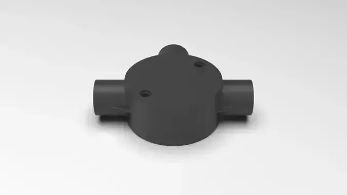 20mm-3-way-Junction-Box plastic pipe fitting