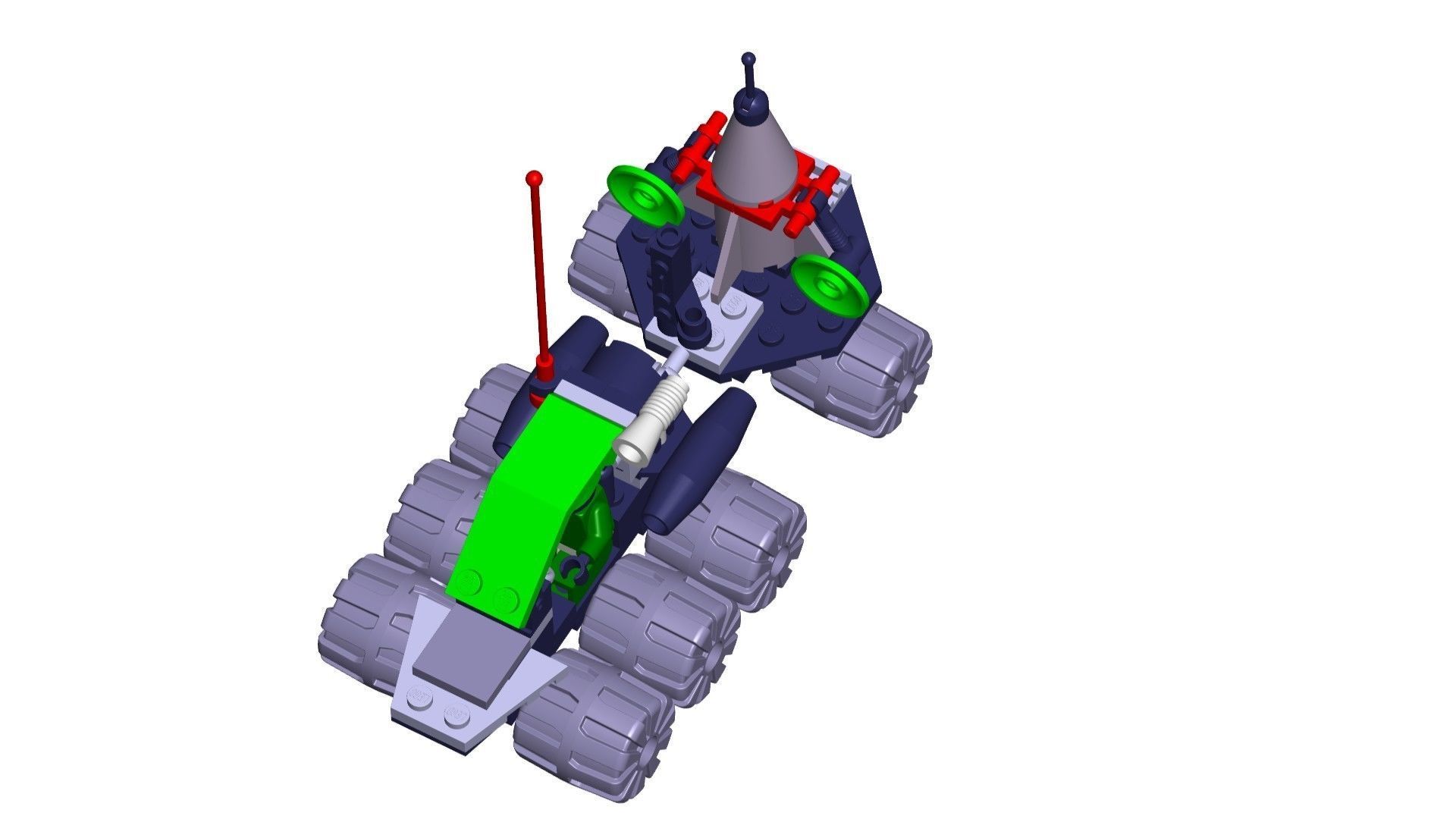 Space Police 3D model_4