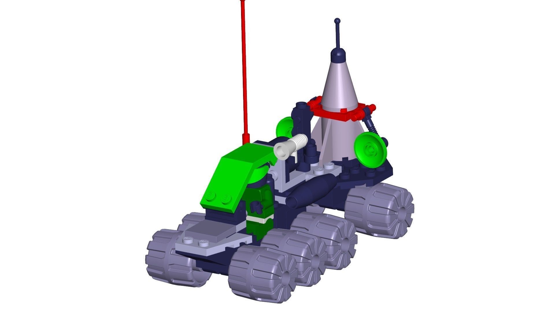 Space Police 3D model_1