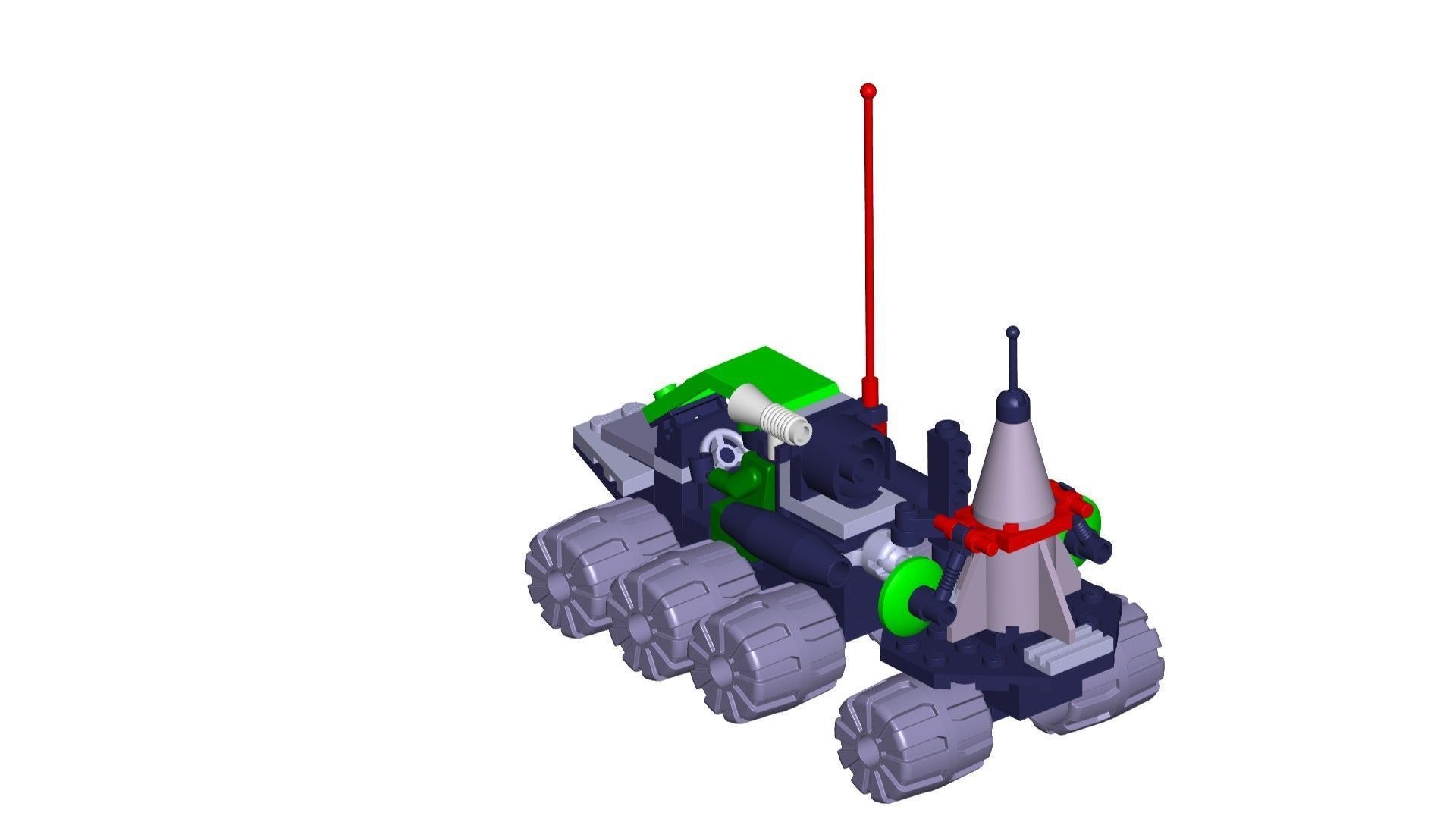 Space Police 3D model_2