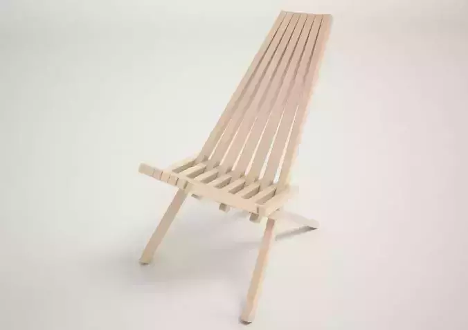 Fan Wood Chair
