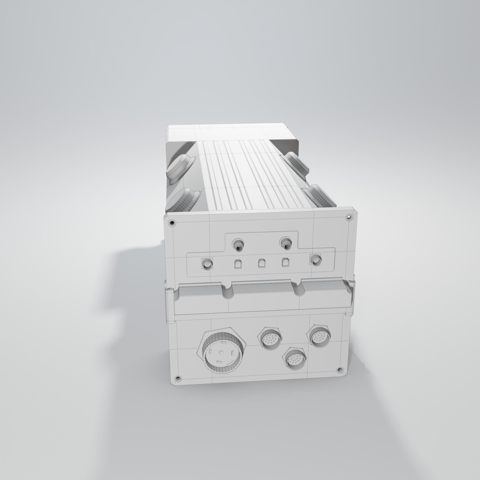 The Device box Free low-poly 3D model_28