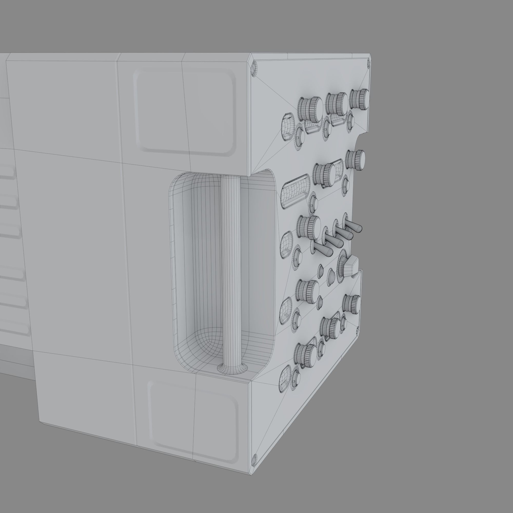 The Device box Free low-poly 3D model_8