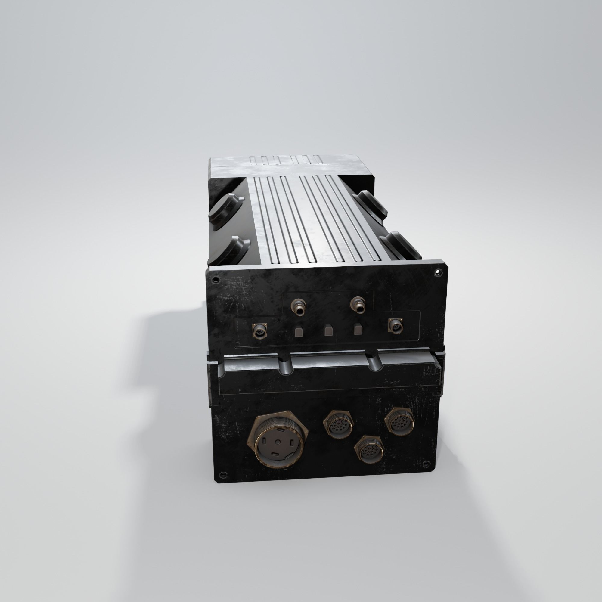 The Device box Free low-poly 3D model_16