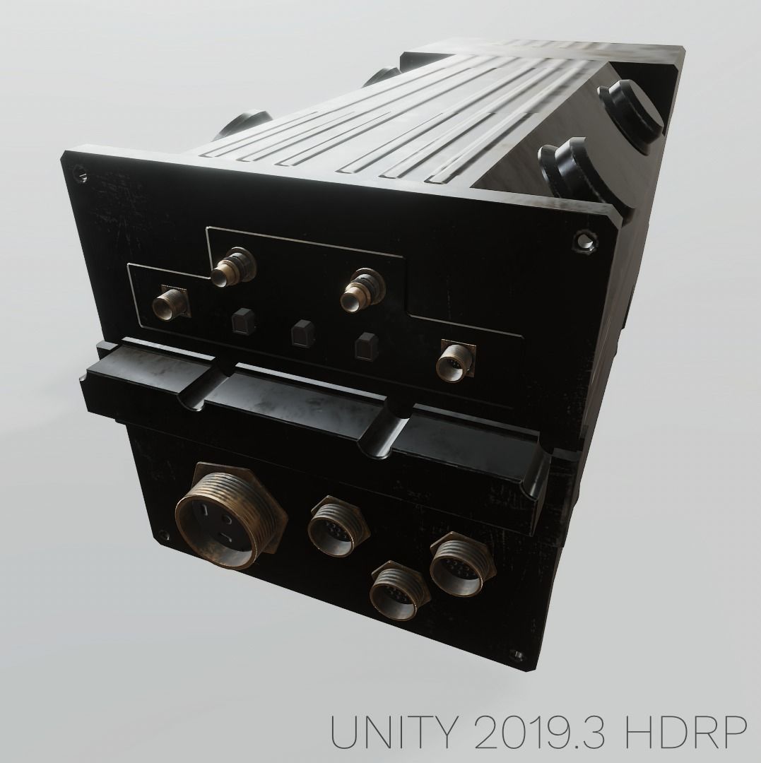 The Device box Free low-poly 3D model_36