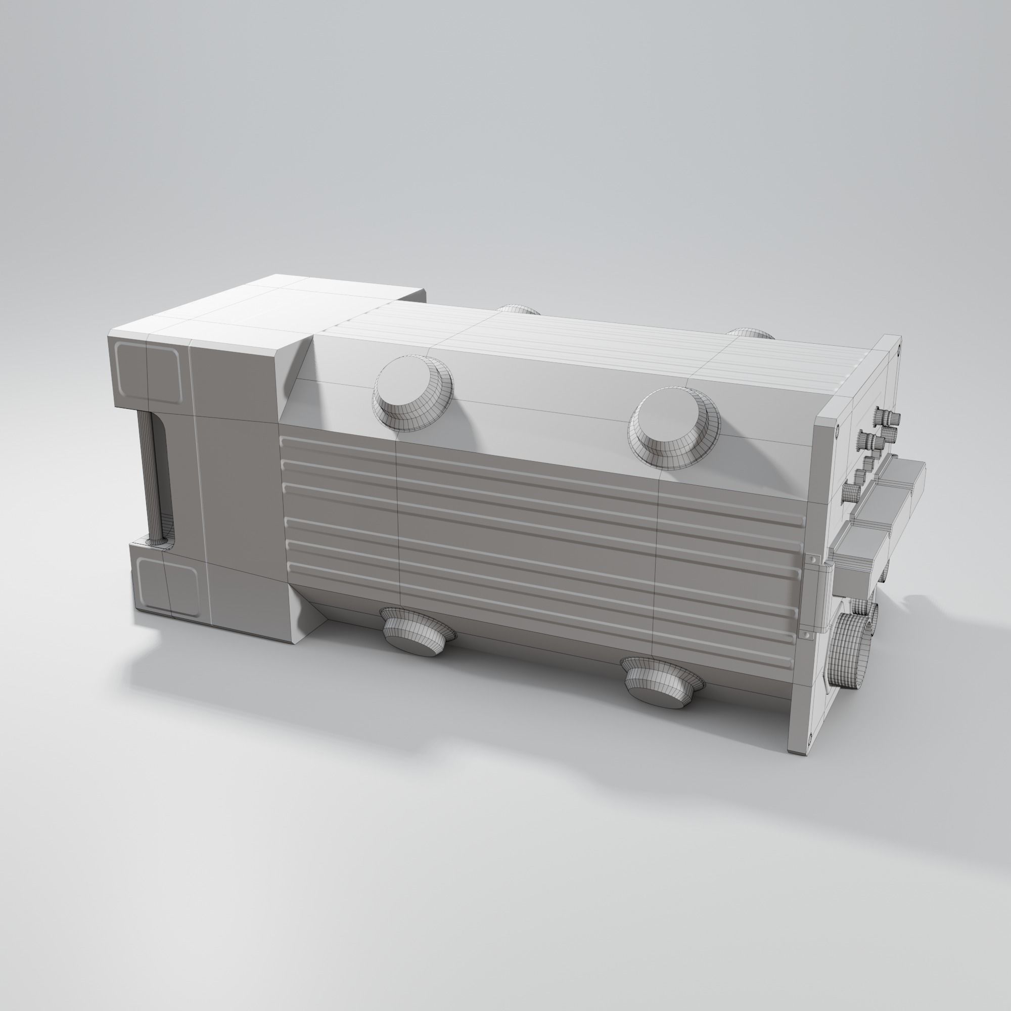 The Device box Free low-poly 3D model_26
