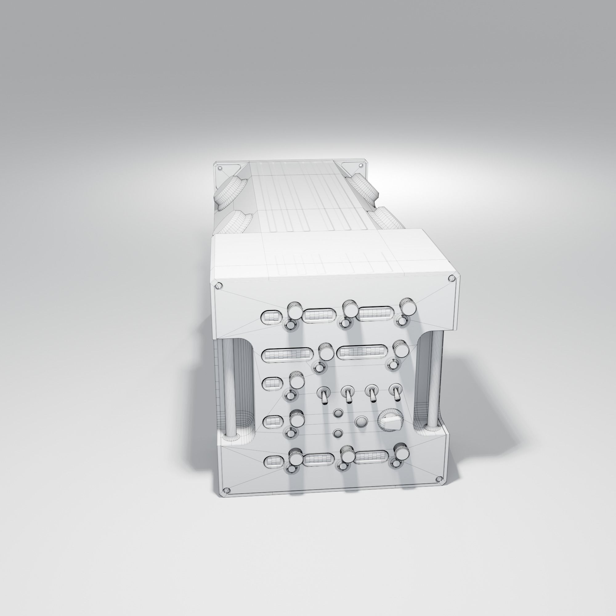 The Device box Free low-poly 3D model_22