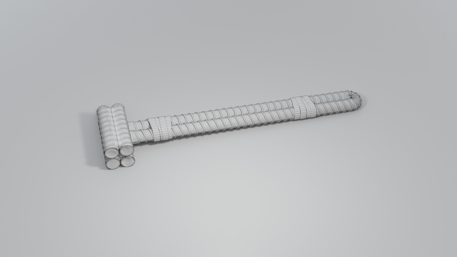 Rebar Sledgehammer Free low-poly 3D model_33