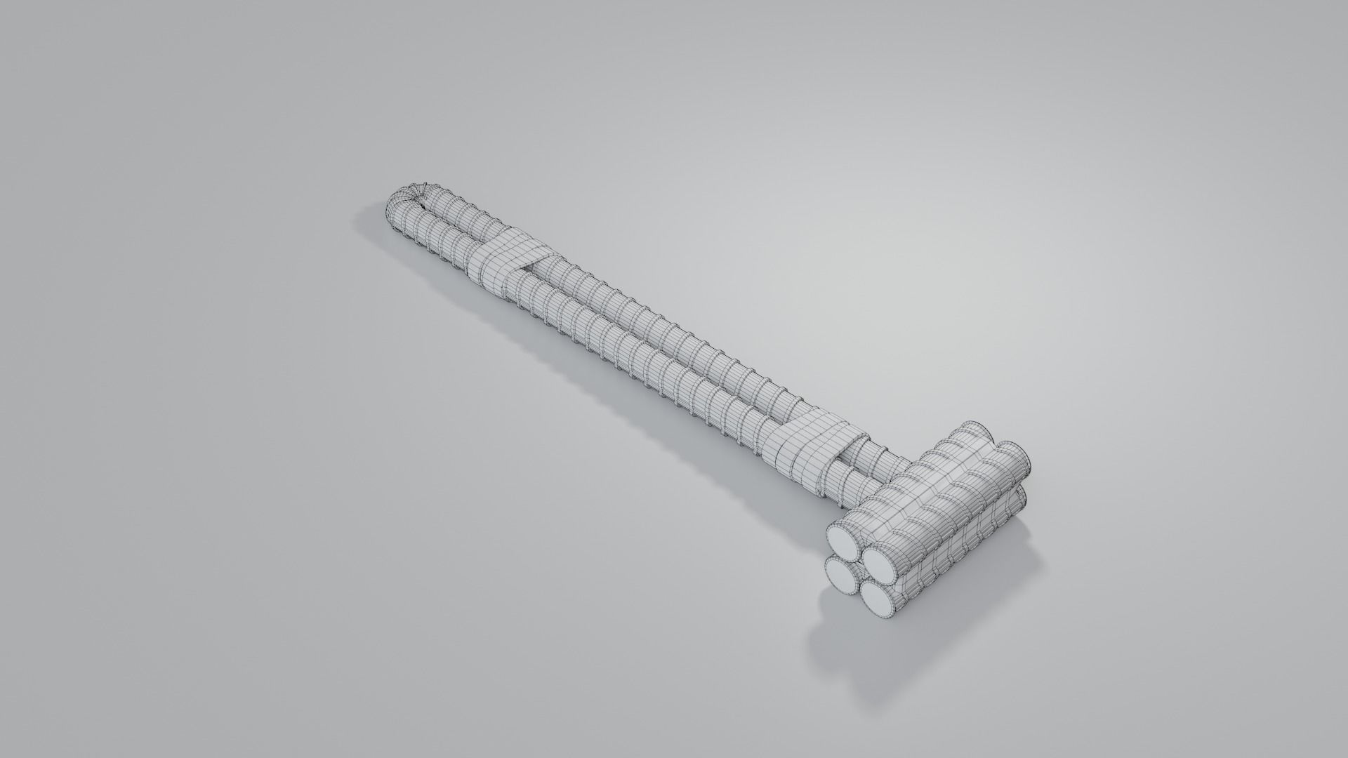 Rebar Sledgehammer Free low-poly 3D model_29