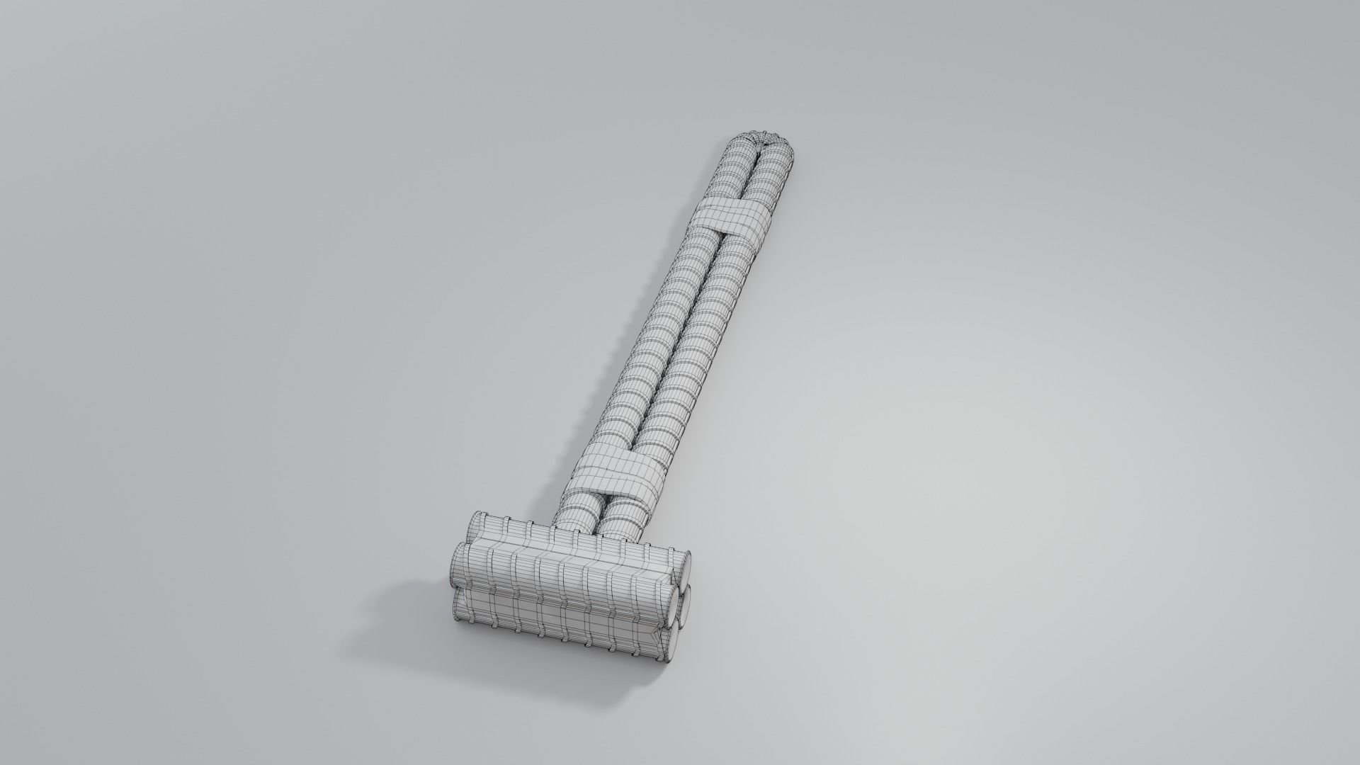 Rebar Sledgehammer Free low-poly 3D model_31