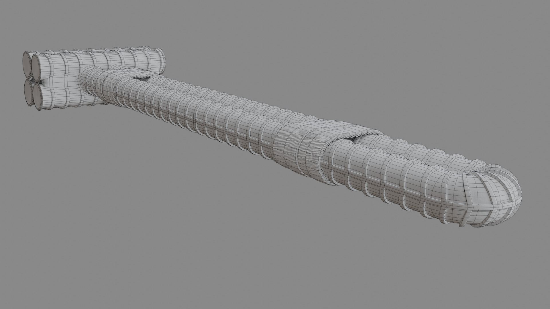 Rebar Sledgehammer Free low-poly 3D model_6
