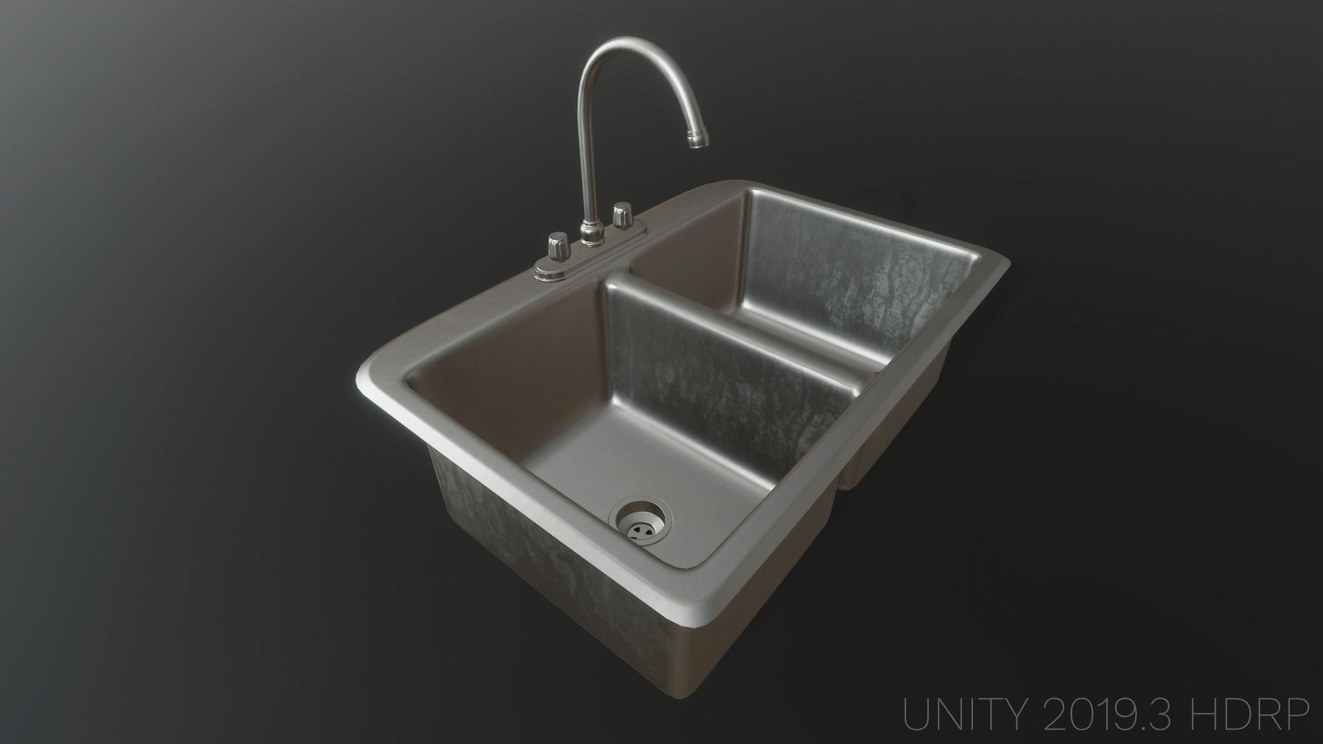 Kitchen Sink Free low-poly 3D model_35