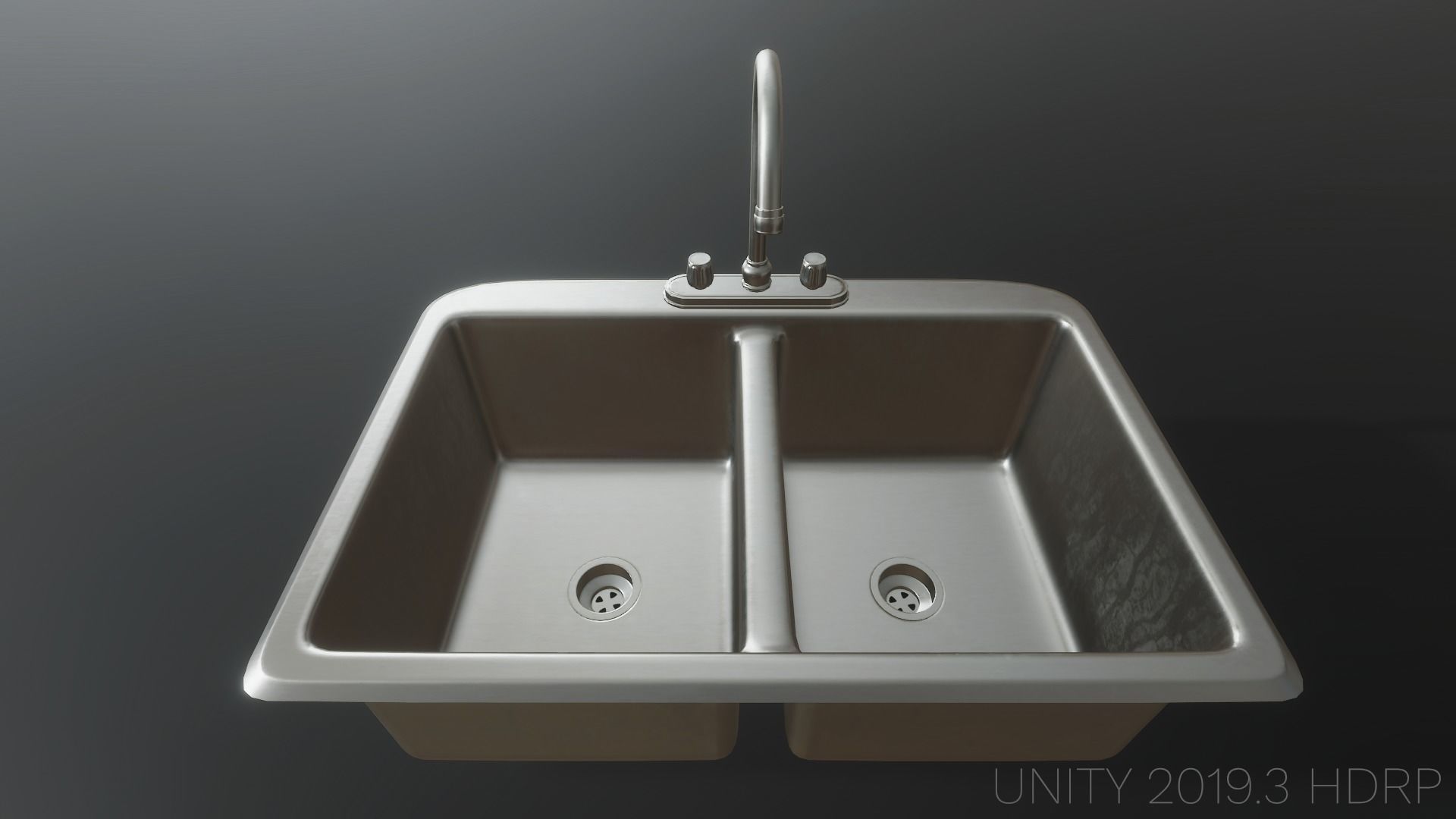 Kitchen Sink Free low-poly 3D model_36