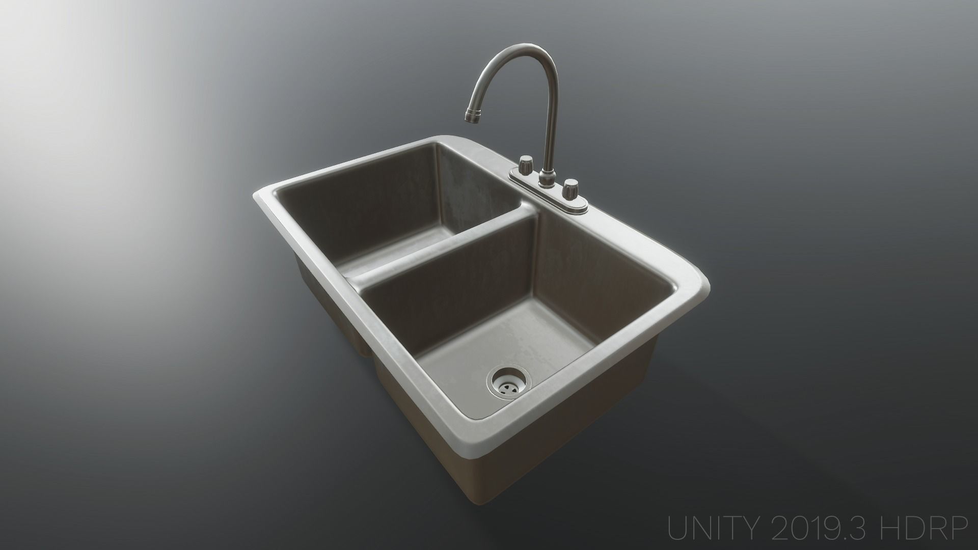 Kitchen Sink Free low-poly 3D model_37