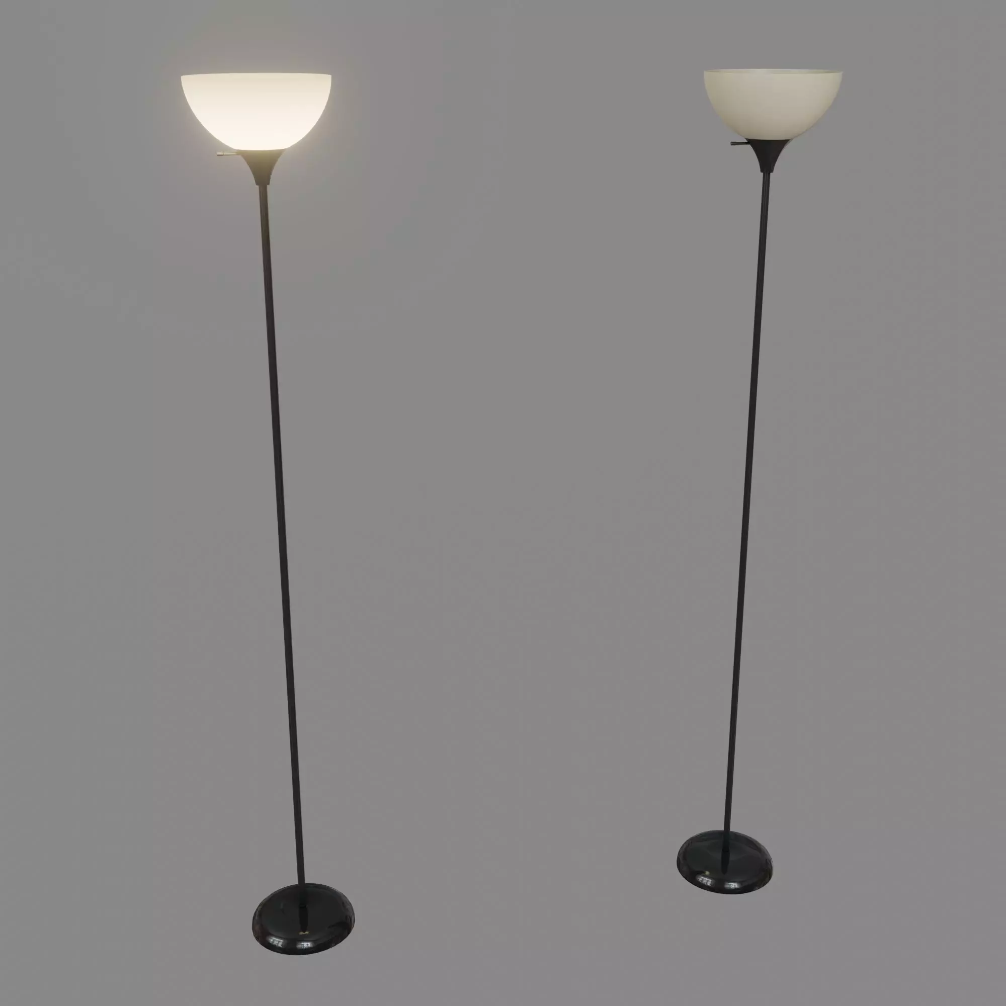 Floor Lamp Free low-poly 3D model