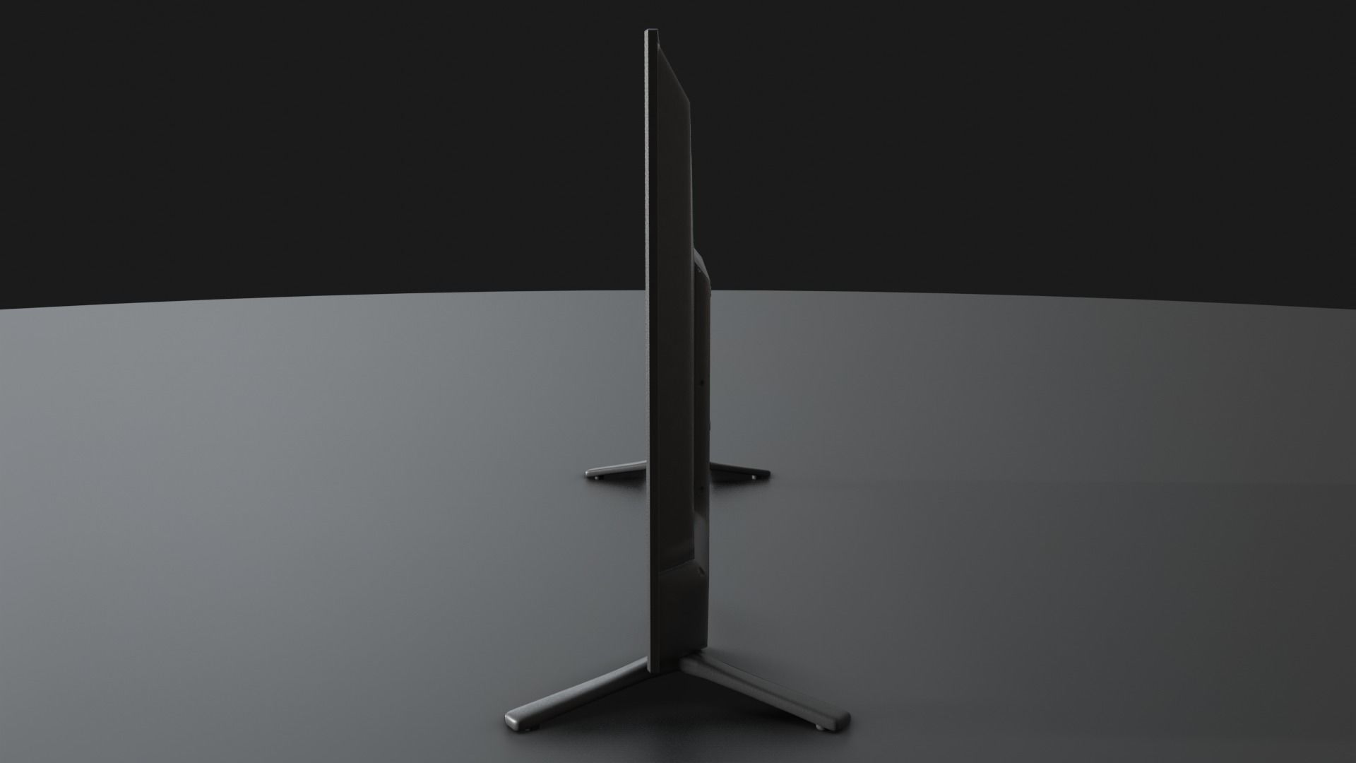 Flat Screen Television Free low-poly 3D model_20