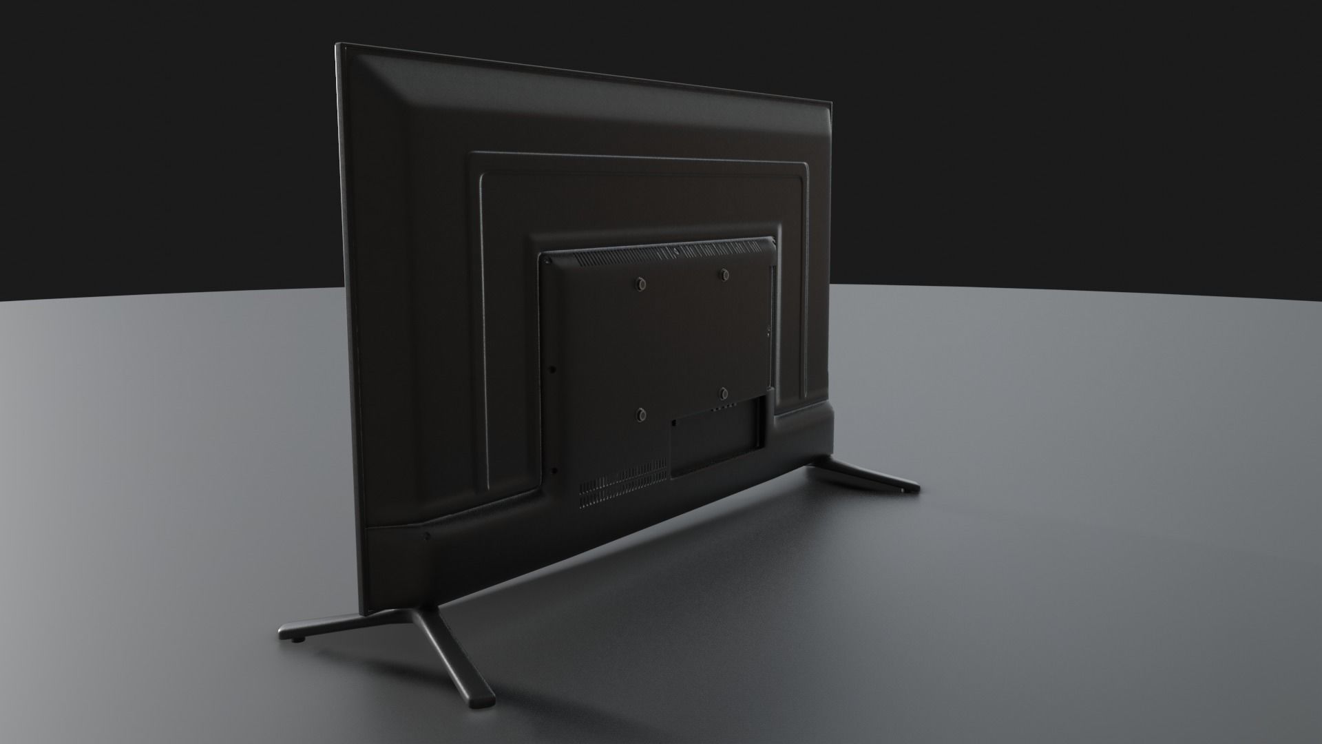 Flat Screen Television Free low-poly 3D model_21