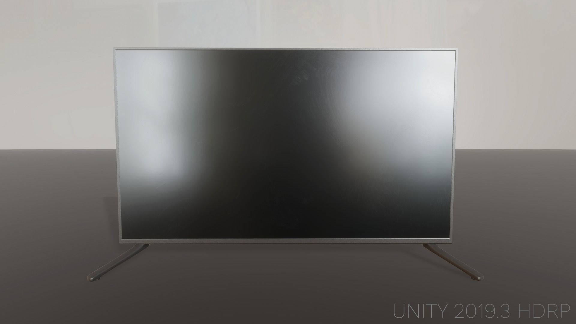 Flat Screen Television Free low-poly 3D model_38
