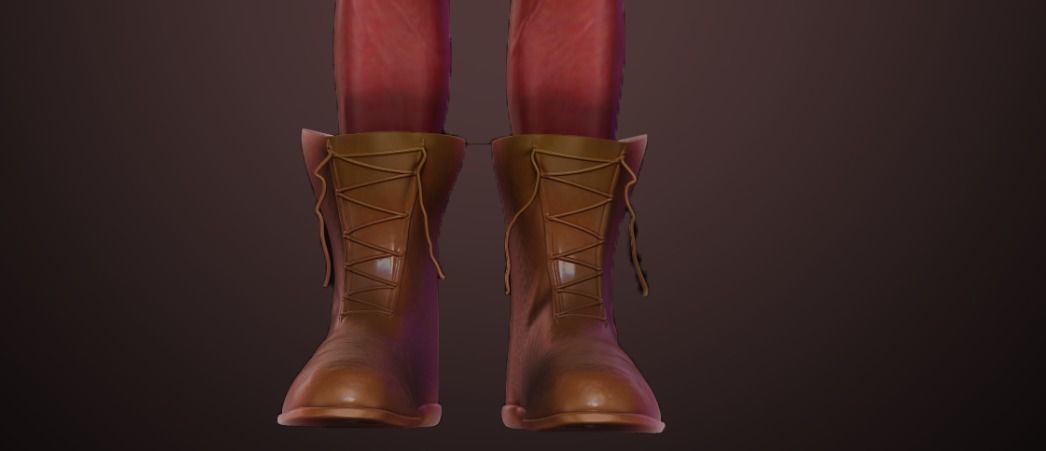 Harley Quinn 3D model_2