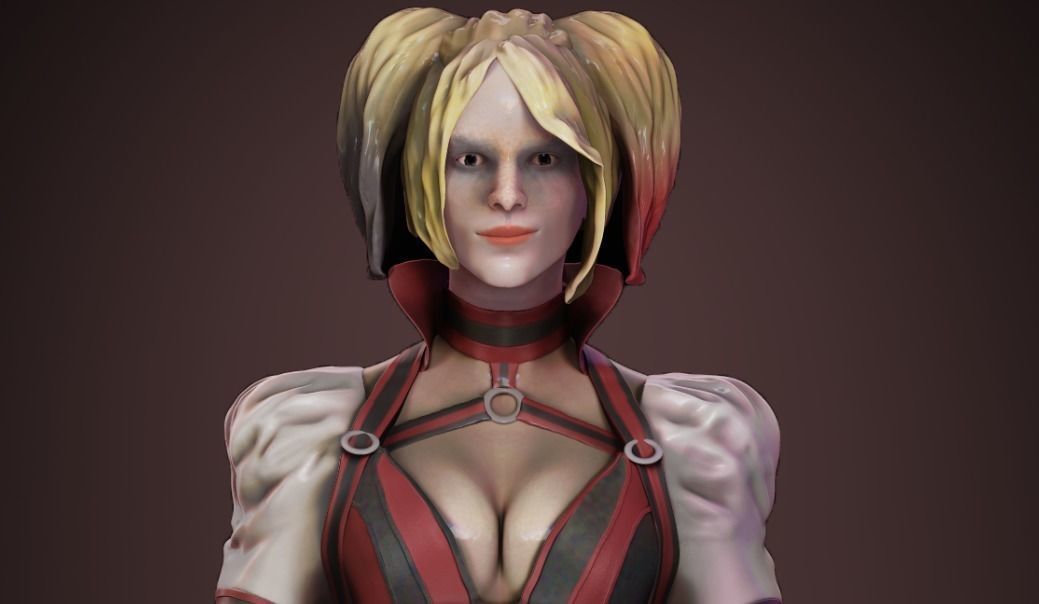 Harley Quinn 3D model_4