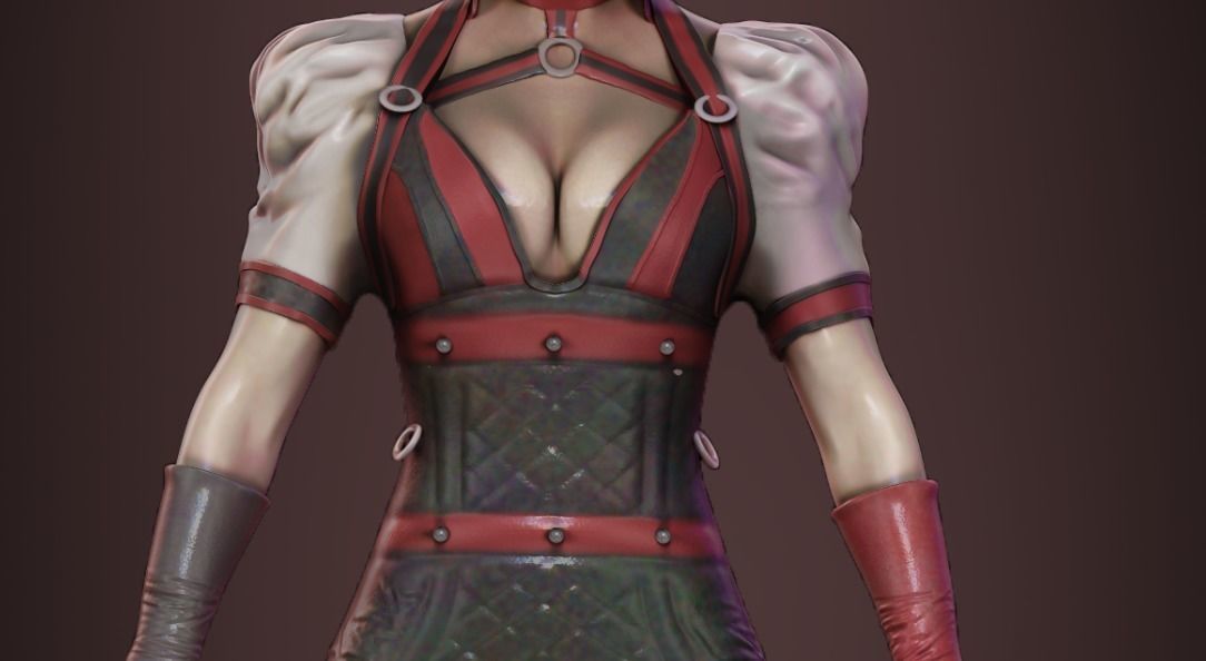 Harley Quinn 3D model_5