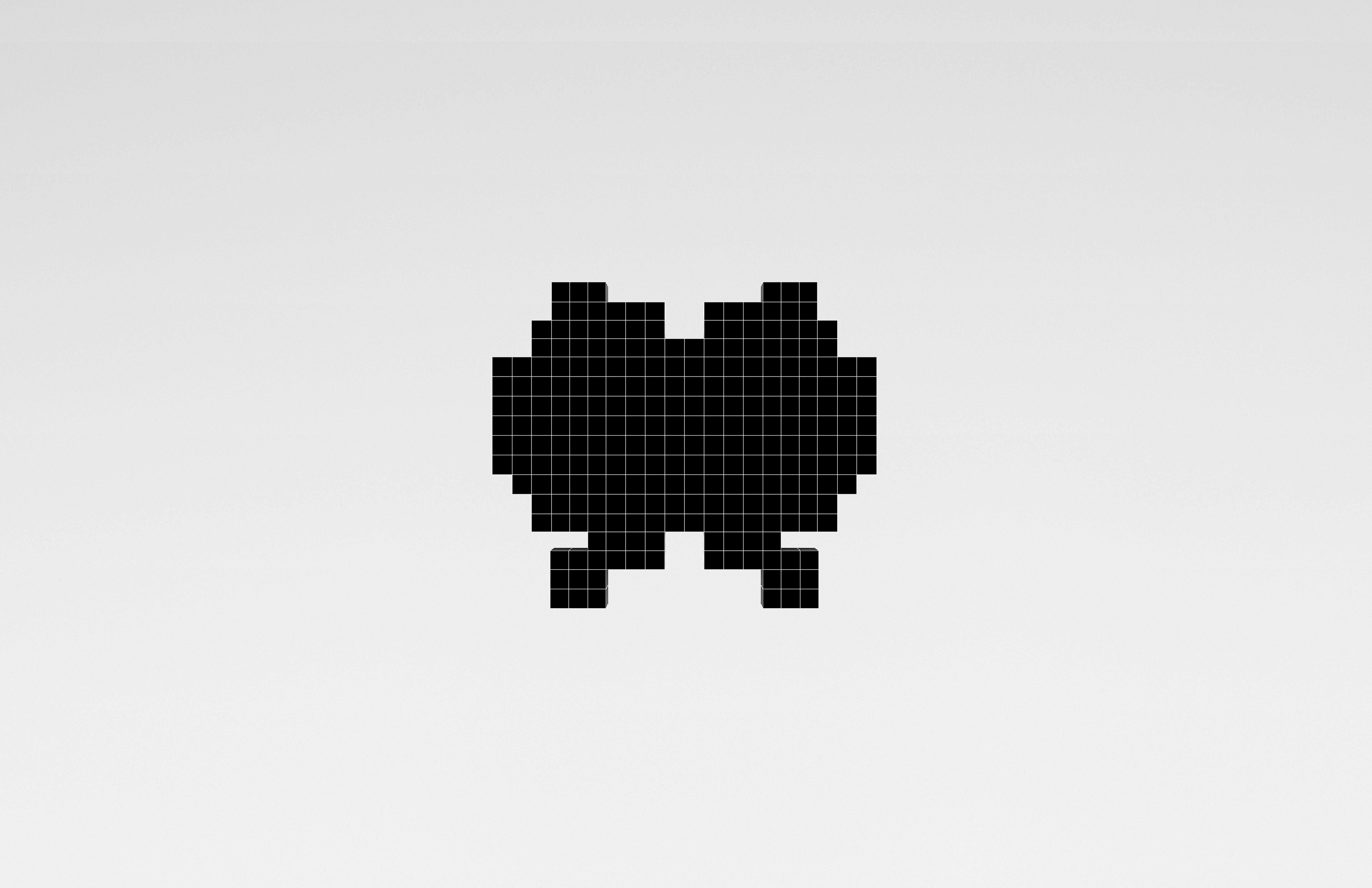 Apple Alien Monster Emoji 02 Low-poly 3D model_6